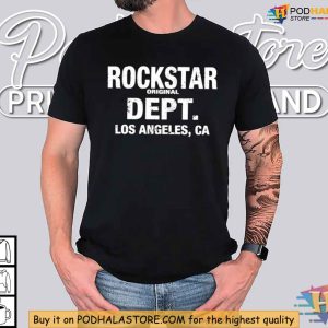 Rockstar Dept Original Los Angeles CA Shirt Authentic Rockstar Apparel 2
