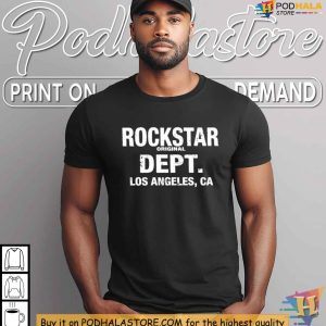 Rockstar Dept Original Los Angeles CA Shirt Authentic Rockstar Apparel 4