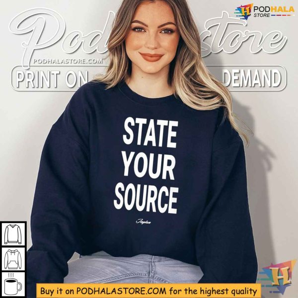State Your Source T Shirt, Stand Out with Jaylen Brown Inspired Design