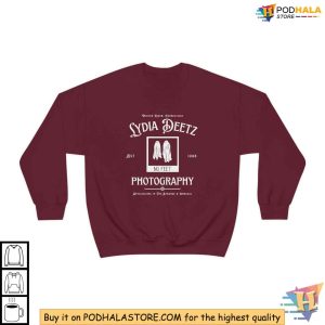 Strange and Unusual Beetlejuice Sweatshirt Lydia Deetz Photography Halloween Shirt 4