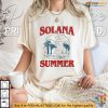 Taylor Swift Solana Summer Shirt, Relaxed Beach Vibes Tee for Swifties