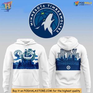 Timberwolves Howl Sweatshirt, Minnesota Timberwolves 3D Hoodie for Fans