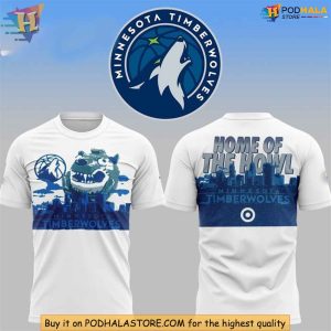 Timberwolves Howl Sweatshirt Minnesota Timberwolves 3D Hoodie for Fans 2