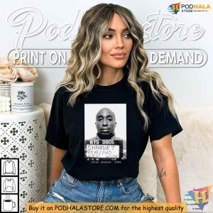 Tupac Zebra Underwear Mugshot Shirt 1995 Iconic Rapper Fashion 1