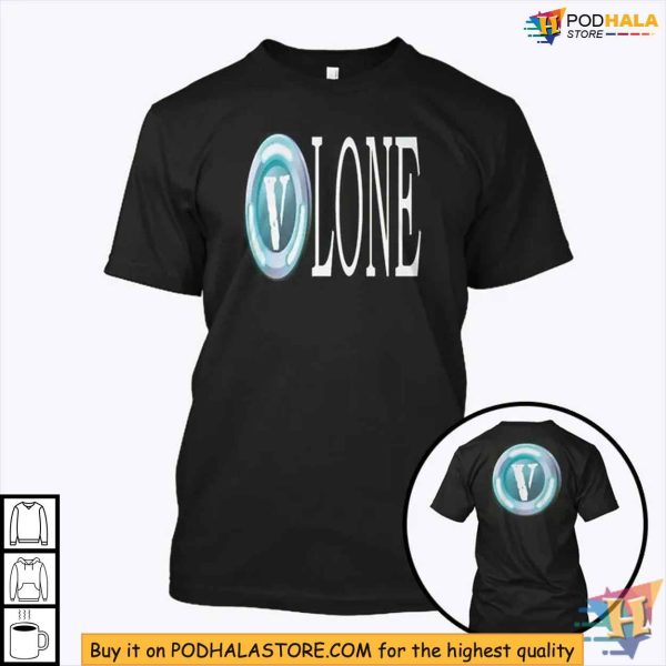 Vbucks Vlone Shirt, Trendy Fortnite Apparel, Gaming Streetwear Fashion