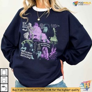 Vintage Beetlejuice Sweatshirt 80s Horror Movie Crewneck Retro Halloween Gift 3