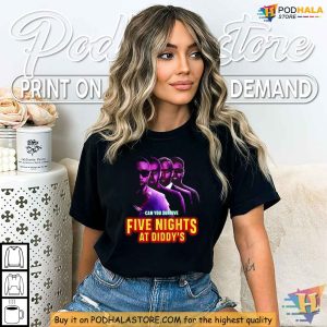 5 Nights at Diddy Merch Humorous Shirt for Fans of Diddy and Horror 2