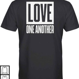 BYU Love One Another Shirt Christian Message Tee for Campus Unity 2