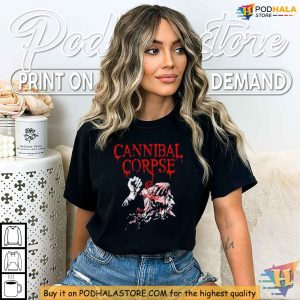 Blood Is the New Black Giant Cum Shirt Death Metal Graphic Tee for Fans 3