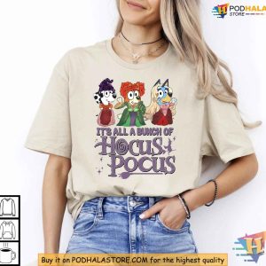 Bluey Hocus Pocus Shirt, Halloween Party T-Shirt, Fun Spooky Season Costume