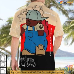 Bold Shortee Collection Shirt Hawaiian Style Urban Streetwear Fusion 3