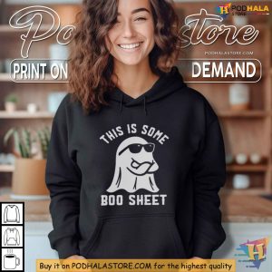 Boo Sheet Shirt Funny Ghost Tee Spooky Humor for Halloween 2