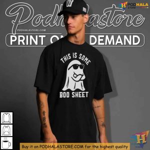 Boo Sheet Shirt Funny Ghost Tee Spooky Humor for Halloween 3