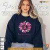 Breast Cancer Awareness Shirt, Pink Ribbon Sunflower Women Warrior Apparel
