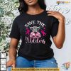 Breast Cancer Fight Shirt, Save the Udders Cow Support Funny Awareness Tee