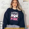 Breast Cancer Pink Ribbon Shirt, Halloween Ghost Design for October Awareness