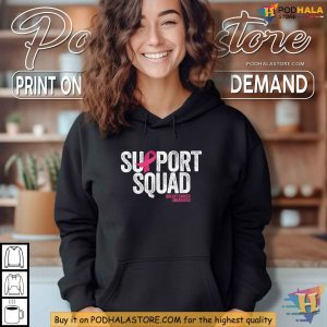 Breast Cancer Shirts Support Squad Breast Cancer Awareness Shirt 1