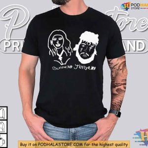 Bunnie XO Shirt Minimalist Art of Jelly Roll and Bunnie Fan Merchandise Tee 4