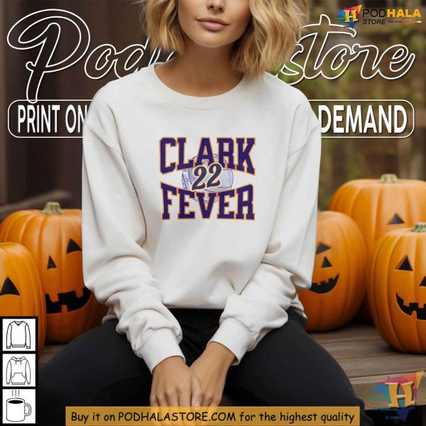 Caitlin Clark Tshirt, 22 Fever Long Sleeve Shirt, Basketball Fan Unisex Apparel