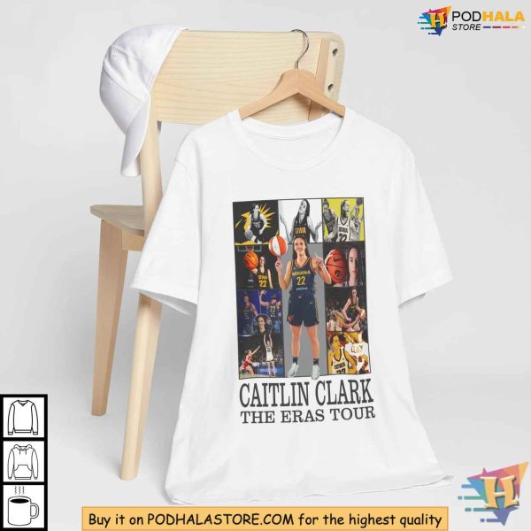 Caitlin Clark Tshirt, Celebrate the Basketball Legend with the Eras Tour Shirt