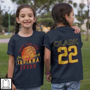 Caitlin Clark Tshirt, Indiana Fever Basketball Shirt, Youth Sports Apparel