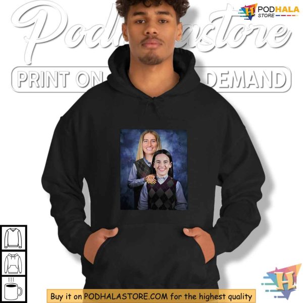 Caitlin Clark Tshirt, Kate Martin Step Brothers Parody Tee, Basketball Humor
