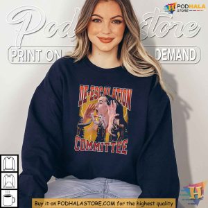 Caitlin Clark Tshirt Retro Basketball Design De Escalation Committee Shirt 3 2