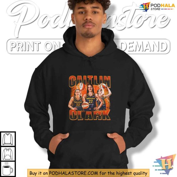 Caitlin Clark Tshirt, Vintage Sports Design, WNBA Basketball Fan Tee