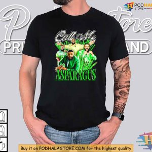 Call Me Asparagus Meme Shirt, Funny Graphic Tee for Pop Culture Fans