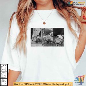 Celebrate Moo Deng Baby Hippo Viral Sensation Shirt Adorable Zoo Apparel 3