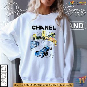 Chanel F1 Shirt Luxury Racing Tee High Fashion Motorsport Apparel 4