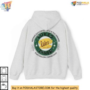 Cozy Gilmore Girls Sweatshirt Lukes Diner Hoodie Stars Hollow TV Show Gift 3