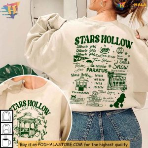 Cozy Gilmore Girls Sweatshirt Stars Hollow Apparel Where You Lead I Follow Shirt 2