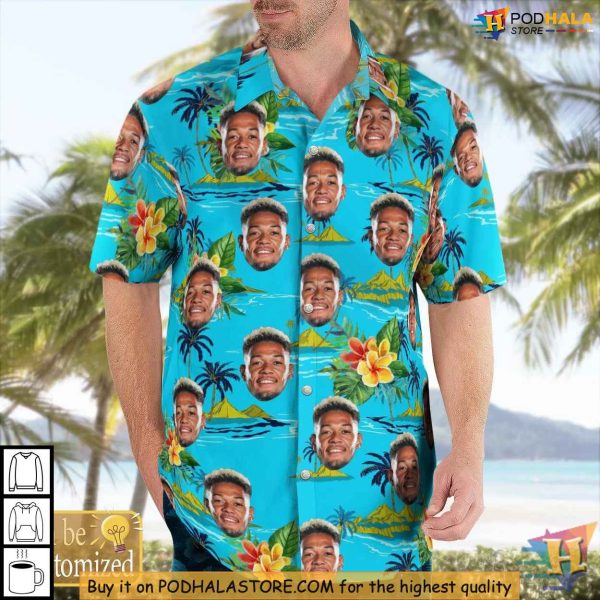 Custom Joelinton Hawaiian Shirt, Perfect Gift for Newcastle Fans