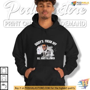 Diddy Freak Off All Ages Allowed Funny Baby Oil Meme T-Shirt