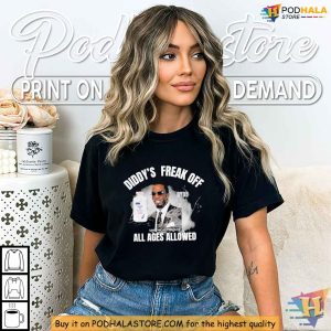 Diddy Freak Off All Ages Allowed Funny Baby Oil Meme T Shirt 2