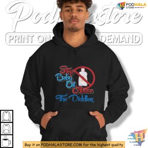 Diddy Shirt Stop Baby Oil Abuse Parody Design Funny Celebrity Satire Tee 2