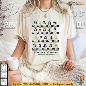 Dominican Boobs Cartoon Shirt Fun Punta Cana Souvenir TShirt for Tourists 3