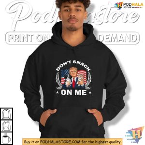 Dont Snack On Me Funny Donald Trump Cat and Dog Protection Shirt