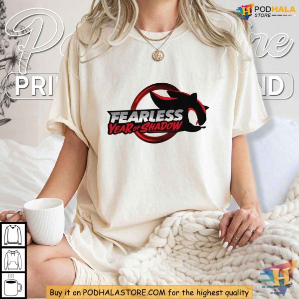 Fearless Shado Logo Shirt, Embrace Courage with Year of Shadow Graphic Tee