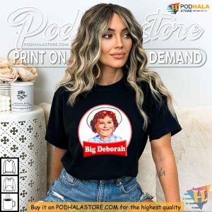 Funny Big Deborah Hoodie Ironic Satirical Apparel for Unique Fashion 3