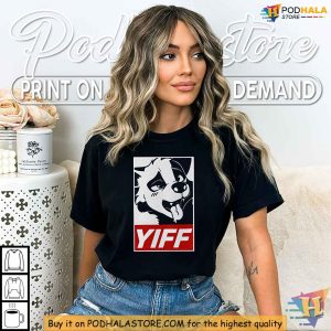 Furry Yiff Shirt Stylish Fandom Clothing with Cartoon Character 3