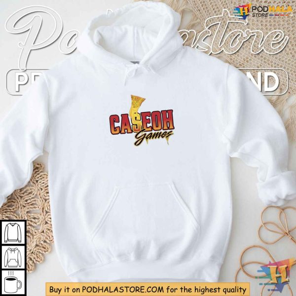 Get Your Caseoh Merch, Funny Gaming and Cheese Shirt for Gamers