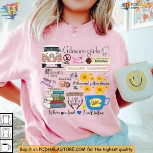 Gilmore Girls Sweatshirt Iconic TV Quotes Shirt for TV Show Enthusiasts 2