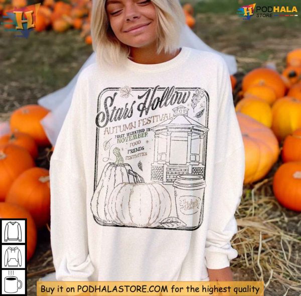 Gilmore Girls Sweatshirt, Stars Hollow Autumn Festival, Cozy Fall Apparel Gift