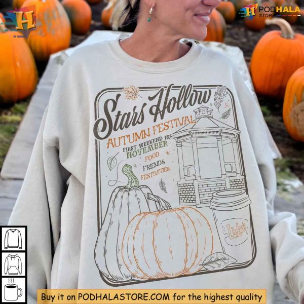 Gilmore Girls Sweatshirt, Stars Hollow Autumn Festival, Cozy Fall Apparel Gift