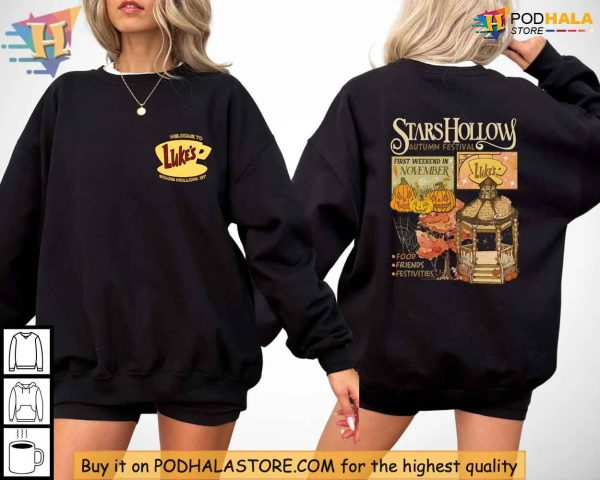 Gilmore Girls Sweatshirt, Stars Hollow Autumn Festival Pullover, Cozy TV Show Merch