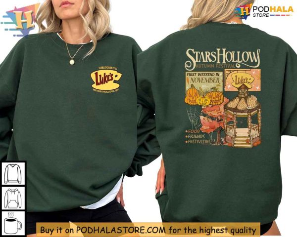Gilmore Girls Sweatshirt, Stars Hollow Autumn Festival Pullover, Cozy TV Show Merch