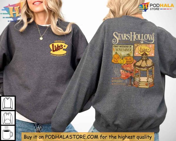 Gilmore Girls Sweatshirt, Stars Hollow Autumn Festival Pullover, Cozy TV Show Merch