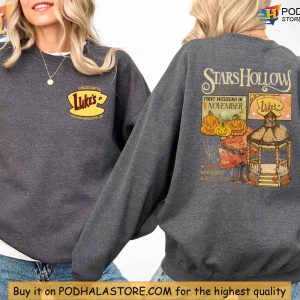 Gilmore Girls Sweatshirt Stars Hollow Autumn Festival Retro Lukes Diner 3